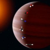 Vielzahl an Molekülen in Exoplanet-Atmosphäre nachgewiesen