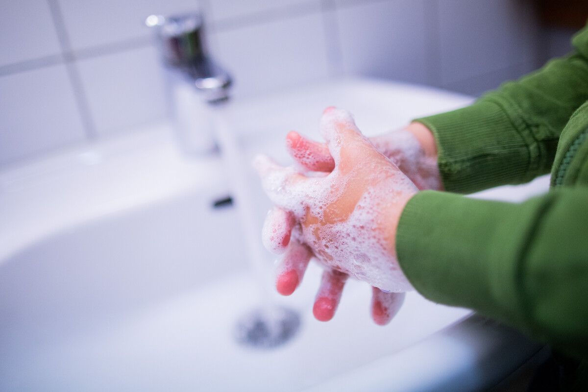 43,7 Prozent haben bei der Untersuchung aufs Händewaschen verzichtet.⇒APA