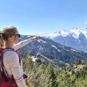 Auf den Aussichtsberg über Bludenz