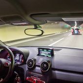 Nachtsperren im Pfändertunnel