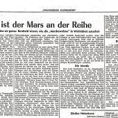 Als Vorarlberg vom Mars träumte