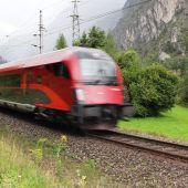 Bahnbaustelle am Deutschen Eck