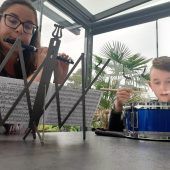 Klangwolke der Musiker