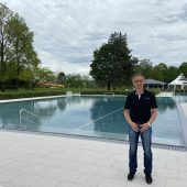 Baden mit Abstand