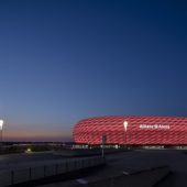 Ballonleuchten für Arena