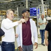 Warner zu Besuch
