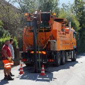 Großreinemachen beim Ortskanal