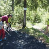 Gerecht, geschrubbt und erneuert