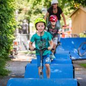 Rankweiler Marktplatz wird zur Pumptrackbahn