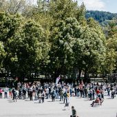Demonstration gegen Abtreibung in Bregenz