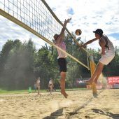 Der „Stadtstrand“ bebte bei der ASVÖ-Beachtour in Hohenems