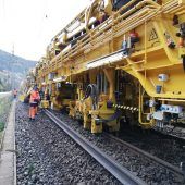 Arbeiten an der Arlbergbahnstrecke