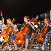 Musikschüler im Rampenlicht