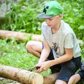 Waldprojekt mit dem Waldkindergarten