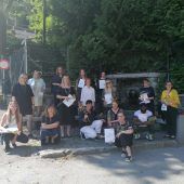 Betagte Menschen in Schwung bringen