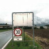 Ortstafel gestohlen