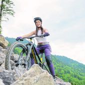 Mit dem Mountainbike hoch hinaus