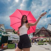 18,7 Grad Temperaturunterschied: Der Sommer ist weiterhin auf Rekordkurs