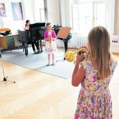 Abstandhalten und musizieren