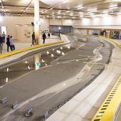 Rhesi-Halle Dornbirn mit Koblach-Modell