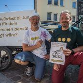 Grundeinkommen-Volksbegehren wirbt um Unterstützung