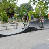 Pumptrack-Spaß beim Habedere