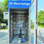Eine Waschanlage für den Drahtesel