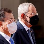 Südkoreanischer Präsident zu Besuch in Wien