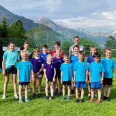 Nina Ortlieb trainierte mit Walser Skinachwuchs