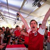 Vorarlbergs Fußballfans fieberten mit
