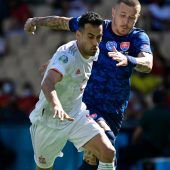 Weimann drückt im Stadion die Daumen