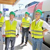 Die Bahn nimmt nun wieder Fahrt auf
