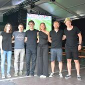 Finnische Livemusik zum EM-Spiel Finnlands