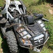 Alparbeiter mit Quad verunglückt