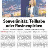Teilhabe heißt auch Verzicht