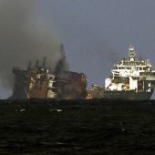 Schwere See behindert Rettungsarbeiten