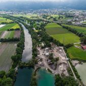 Kiesabbaupläne in Altach beschäftigen  den Kummenberg wohl noch länger