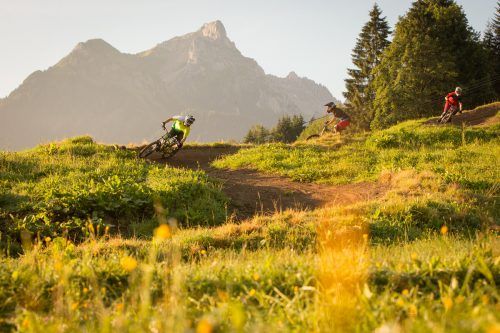 Am Wochenende finden erstmals Enduro-Bike Rennen im Brandnertal statt. Marte