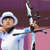 An San zielsicher zum dritten Olympiasieg