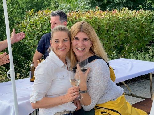 Architektinnen unter sich: Jutta Nenning und Britta Wohlgenannt.