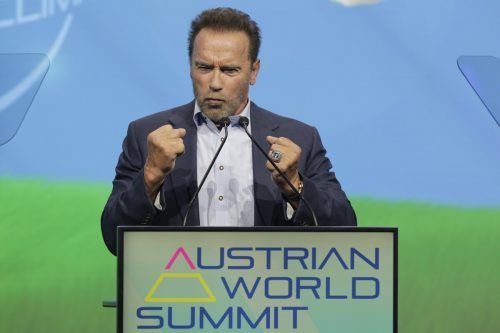 Arnold Schwarzenegger hat sich dafür ausgesprochen, beim Thema Schutz der Erde auf einfachere und positivere Botschaften zu setzen. AP
