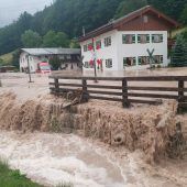 Auch Bayern vom Hochwasser heimgesucht