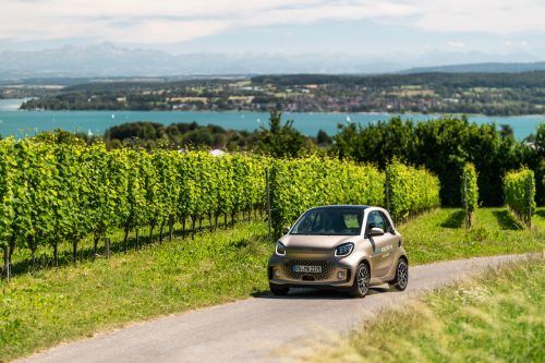 Auf dem Park-Camping können E-Autos und Bikes gebucht werden. t. burblies