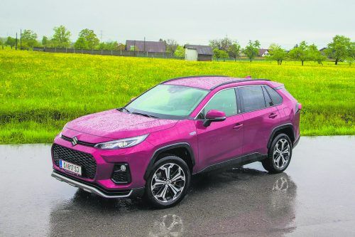 Aufschwung zu einer neuen Größe: Der Suzuki Across gibt als Plug-in-Hybrid den grundsoliden Teilzeitstromer. vn/steurer