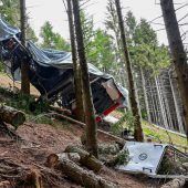Seilbahnunglück in Italien: Firma beteuert korrektes Verhalten