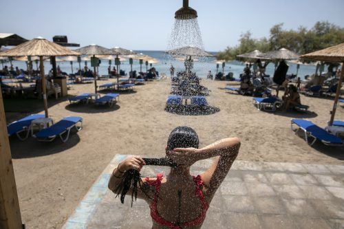 Bis zu 45 Grad erwarten Meteorologen in Griechenland in den kommenden Tagen. AP