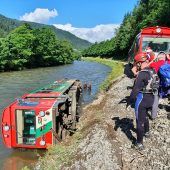 Garnitur der Murtalbahn entgleist