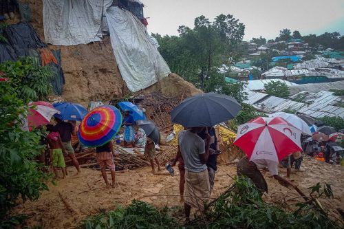 Der Monsun hat eine Spur der Zerstörung hinterlassen. AFP