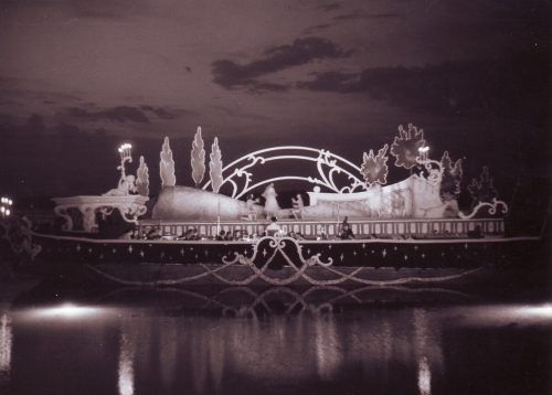 Die Bregenzer Festspiele im ersten Jahr 1946.