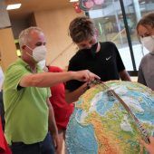 Ein Globus zum „Begreifen“